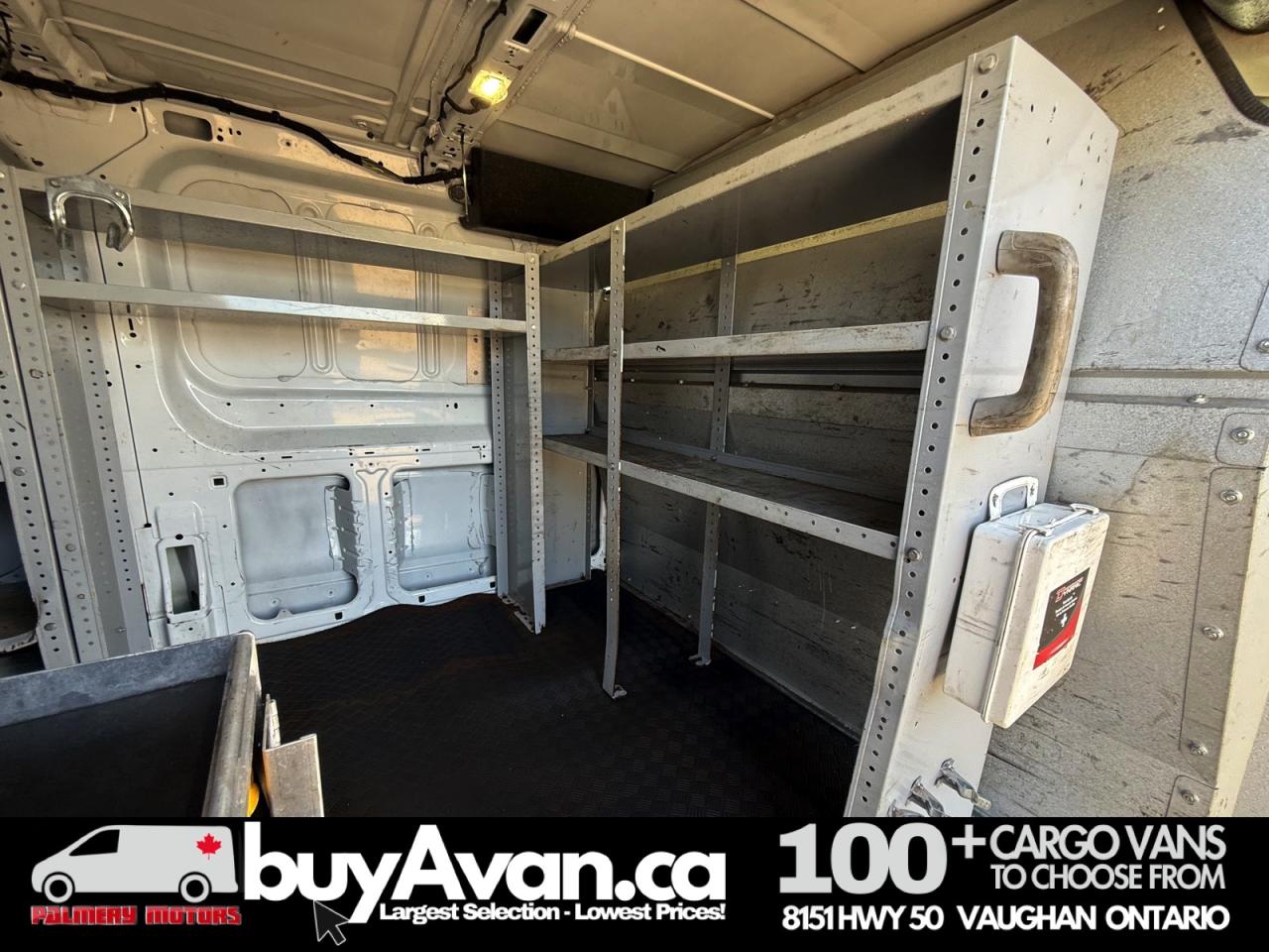 2017 Ford Transit Cargo Van Cargo 148" Low Roof Shelves + Divider Photo