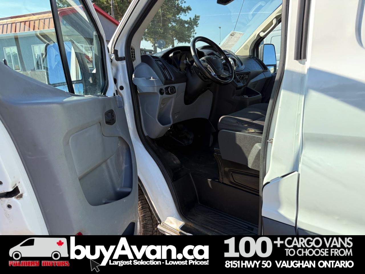 2017 Ford Transit Cargo Van Cargo 148" Low Roof Shelves + Divider Photo