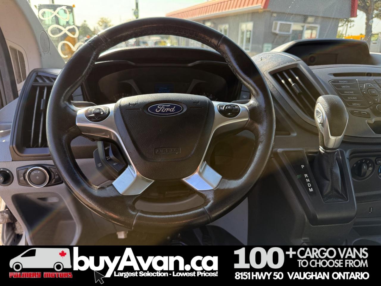 2017 Ford Transit Cargo Van Cargo 148" Low Roof Shelves + Divider Photo