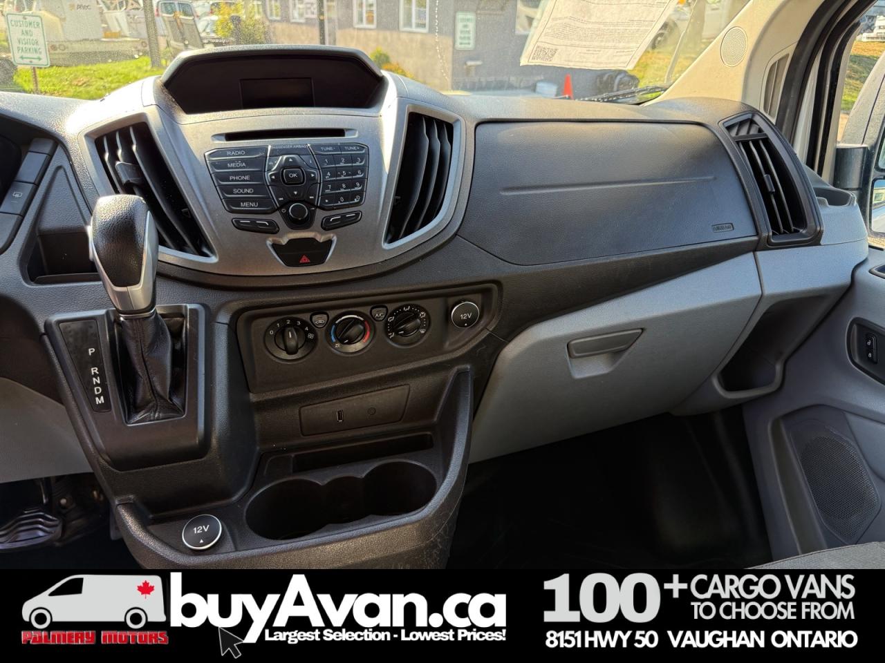 2017 Ford Transit Cargo Van Cargo 148" Low Roof Shelves + Divider Photo