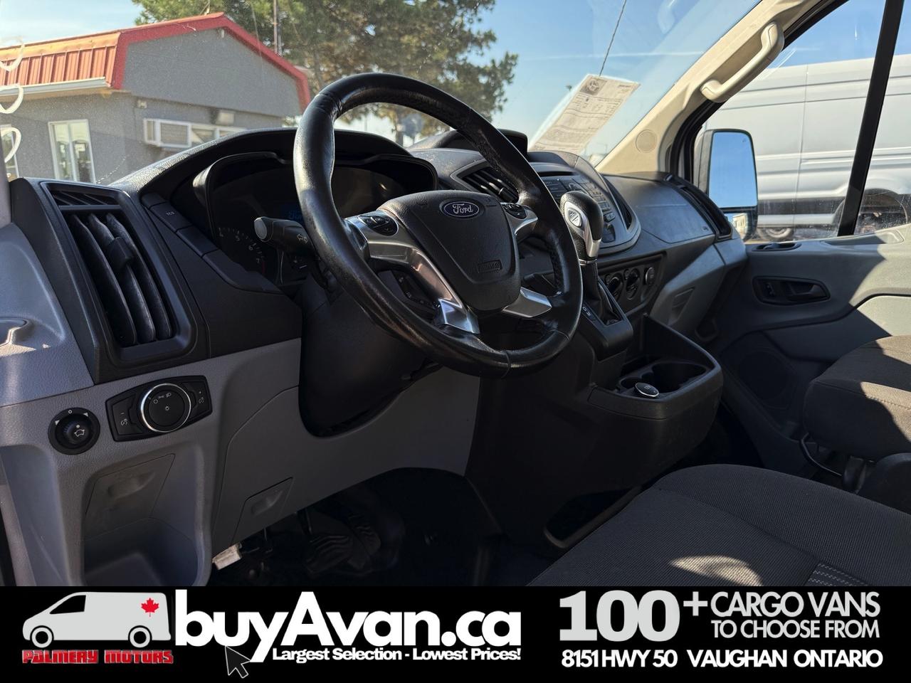 2017 Ford Transit Cargo Van Cargo 148" Low Roof Shelves + Divider Photo