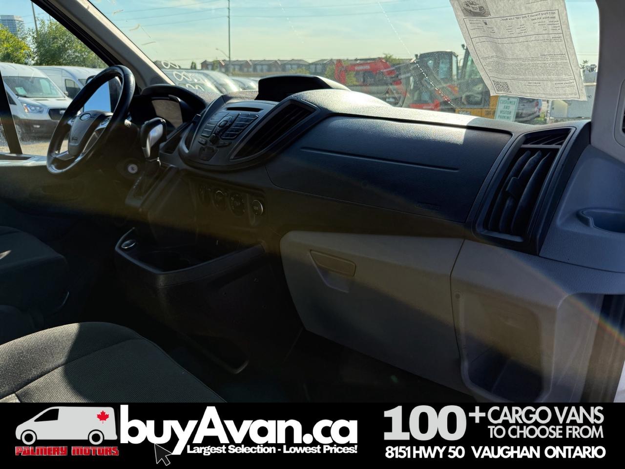 2017 Ford Transit Cargo Van Cargo 148" Low Roof Shelves + Divider Photo