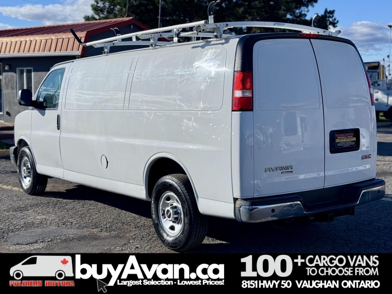 2016 GMC Savana Cargo Van 2500 Extended V8 Racks + Divider Photo