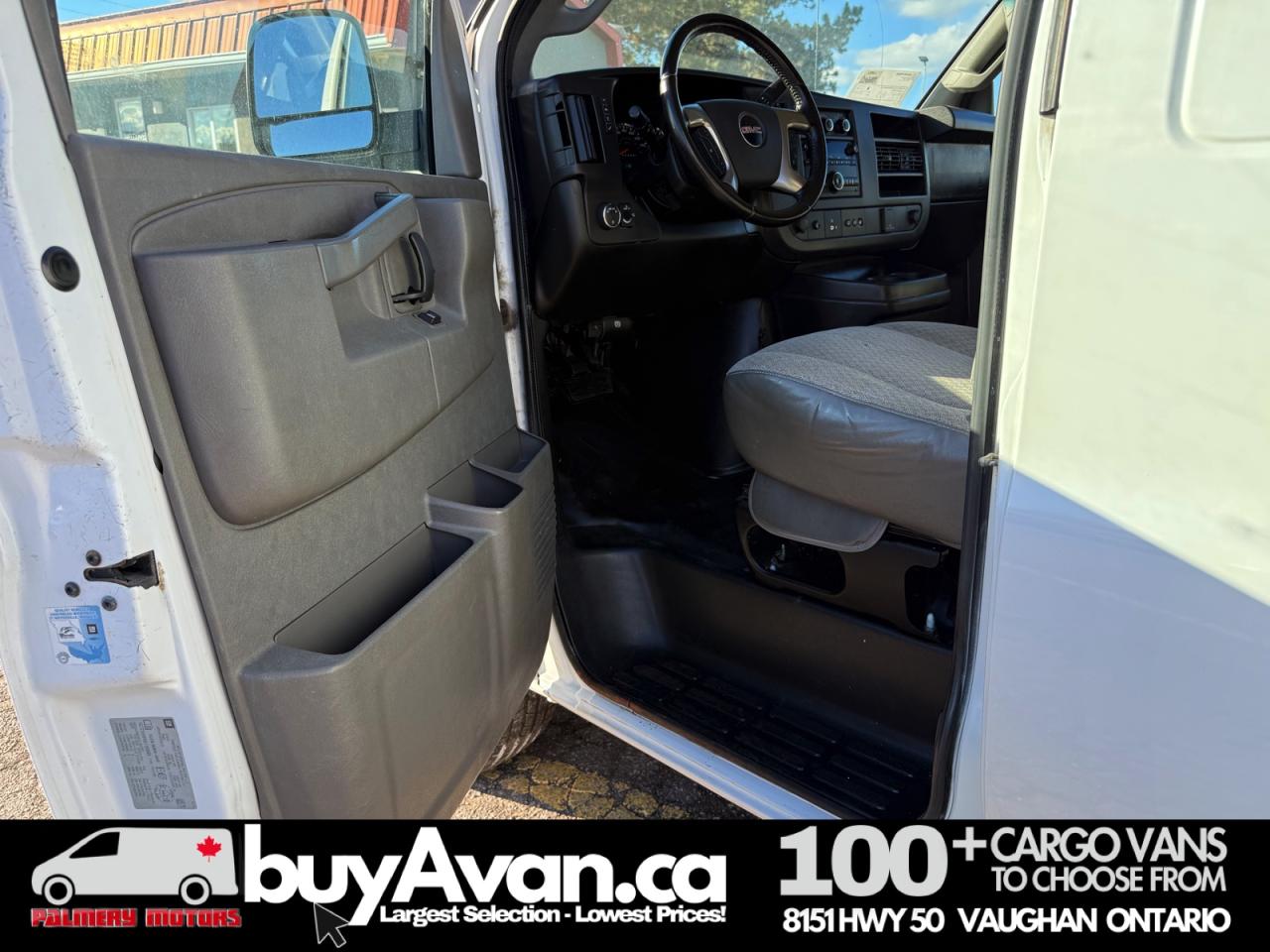 2016 GMC Savana Cargo Van 2500 Extended V8 Racks + Divider Photo
