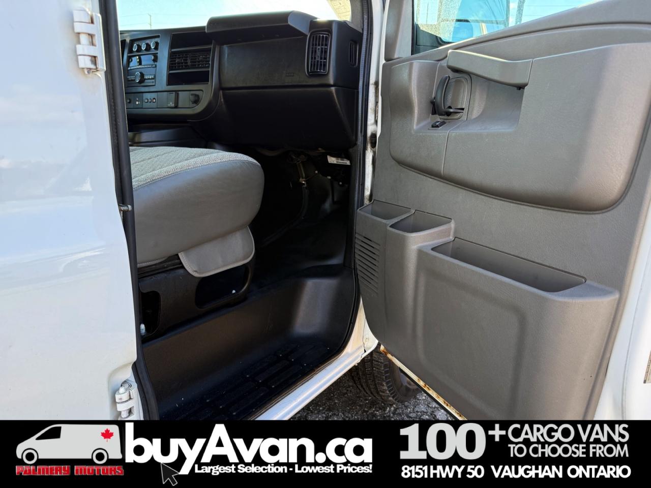 2016 GMC Savana Cargo Van 2500 Extended V8 Racks + Divider Photo