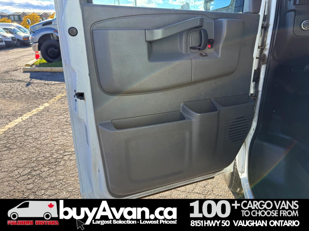 2016 GMC Savana Cargo Van 2500 Extended V8 Racks + Divider Photo