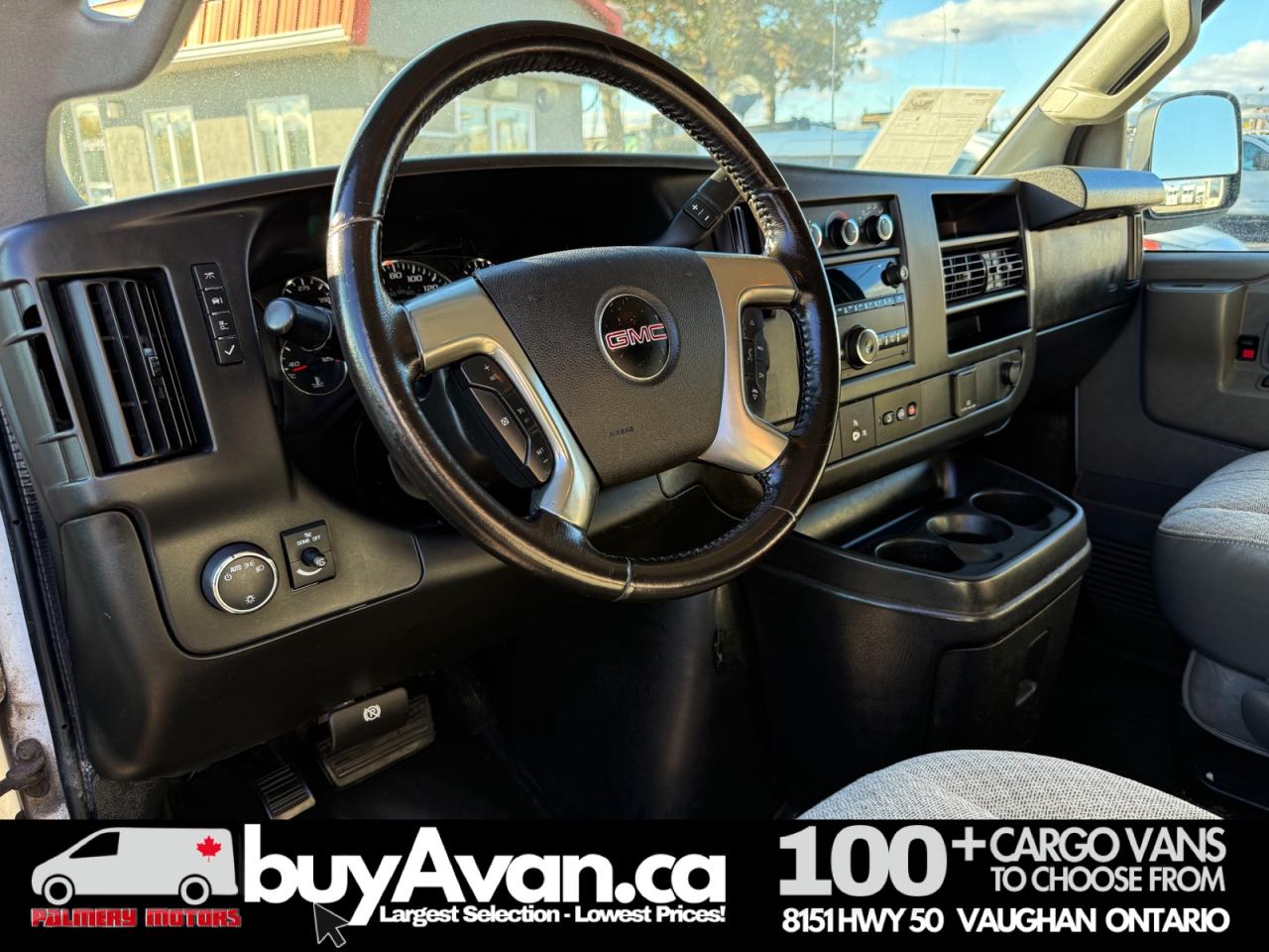 2016 GMC Savana Cargo Van 2500 Extended V8 Racks + Divider Photo