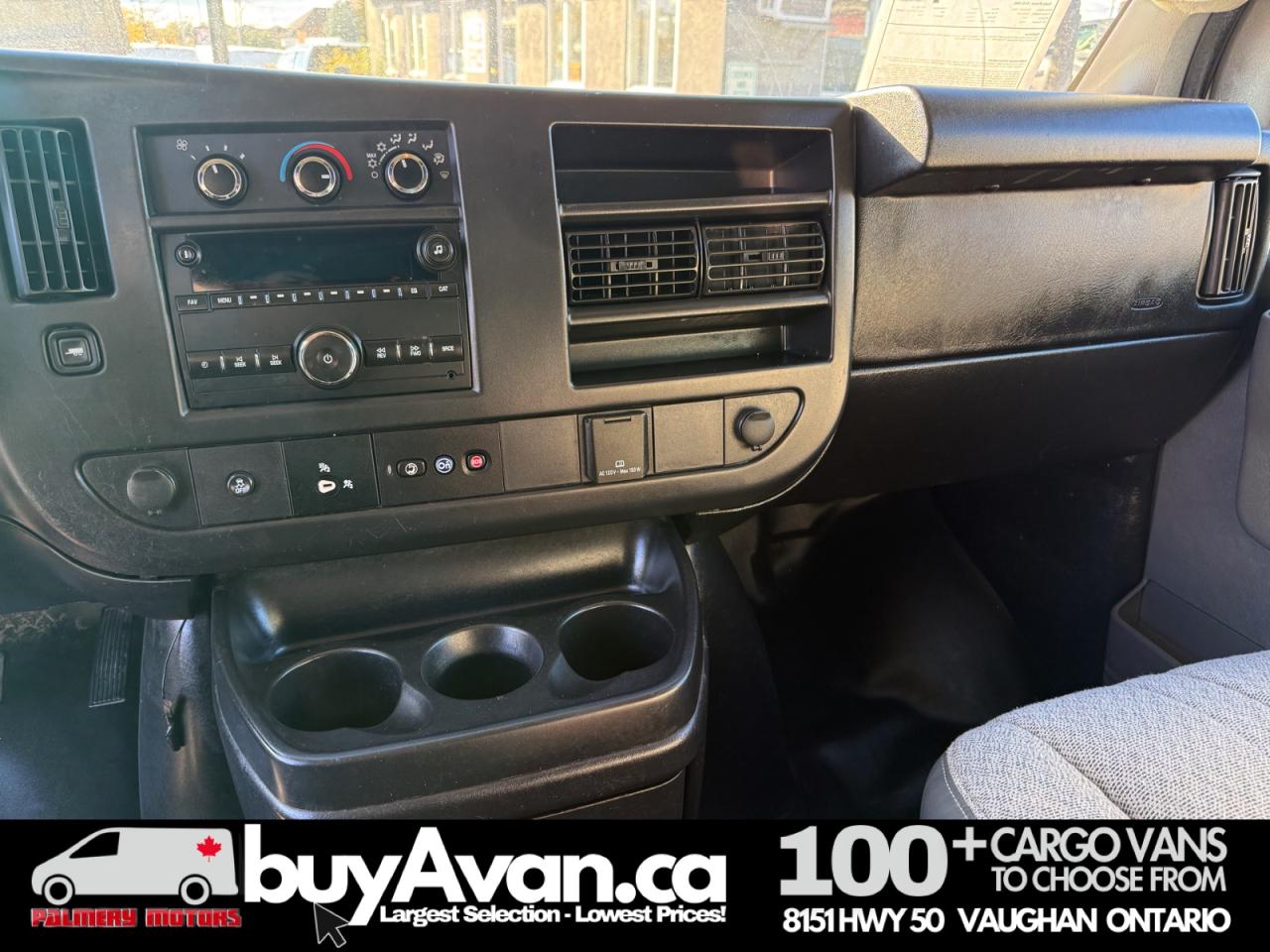 2016 GMC Savana Cargo Van 2500 Extended V8 Racks + Divider Photo