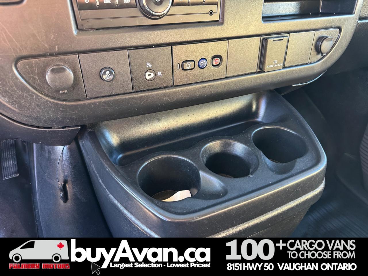 2016 GMC Savana Cargo Van 2500 Extended V8 Racks + Divider Photo