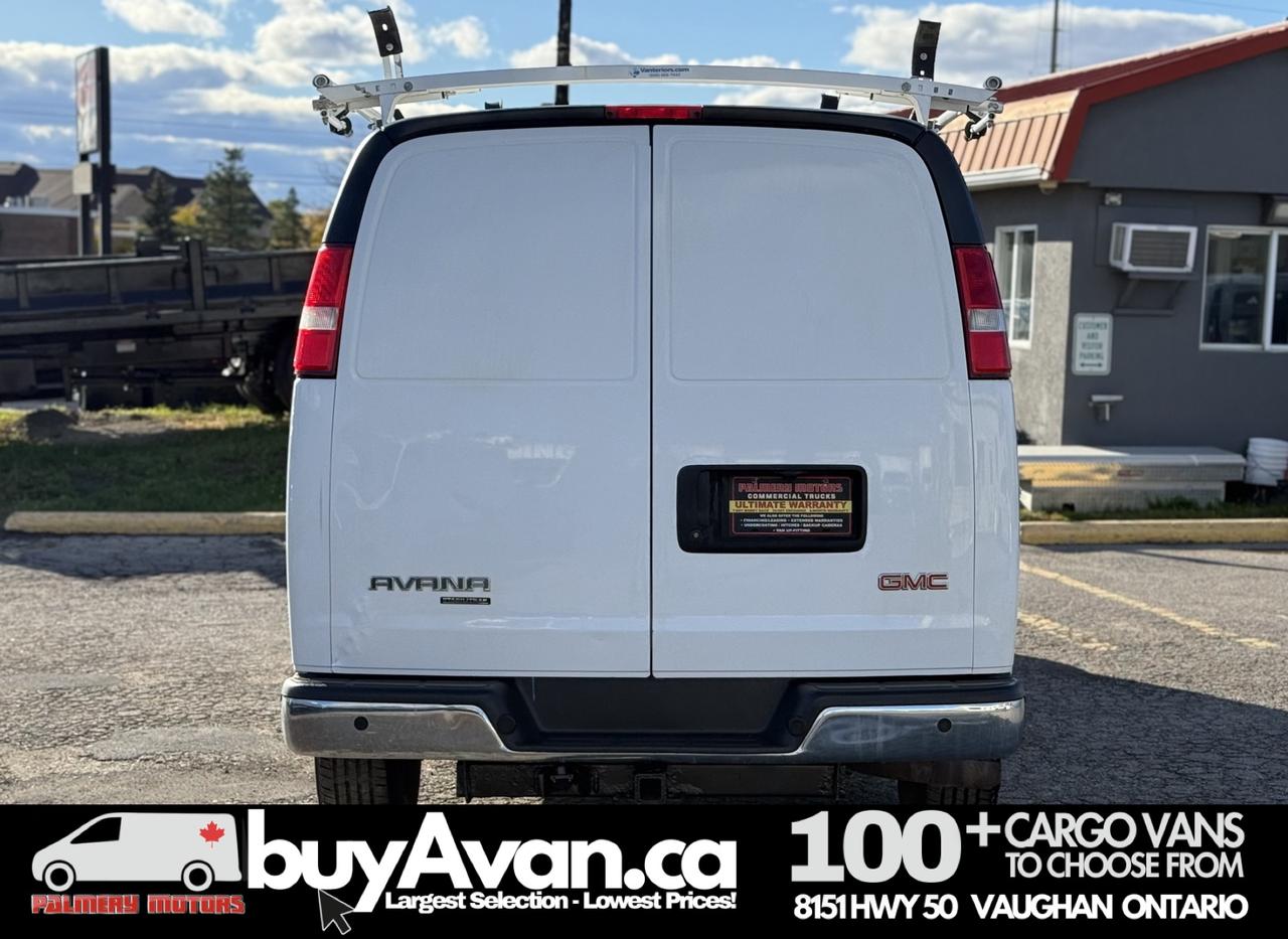 2016 GMC Savana Cargo Van 2500 Extended V8 Racks + Divider CERTIFIED Photo