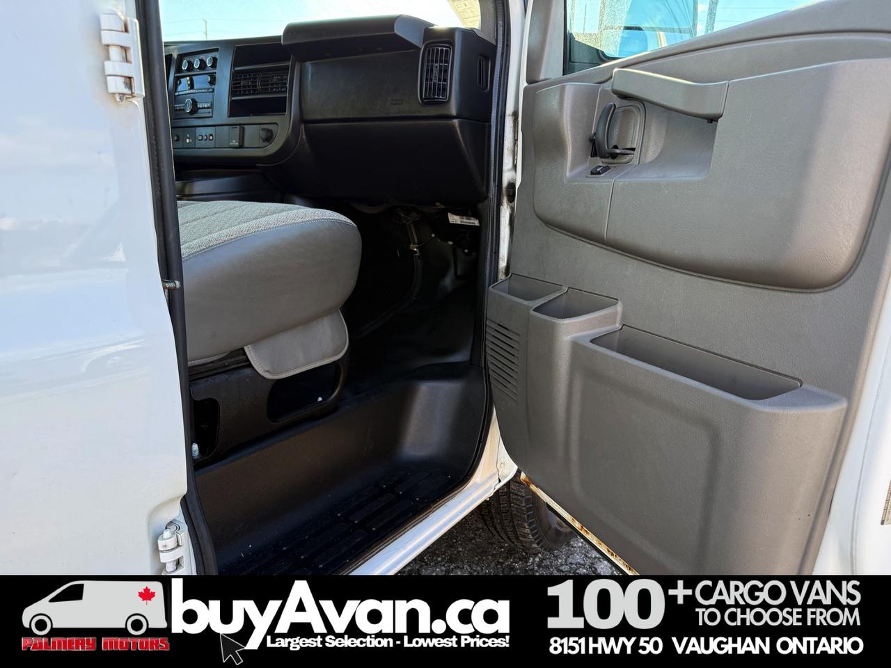 2016 GMC Savana Cargo Van 2500 Extended V8 Racks + Divider CERTIFIED Photo