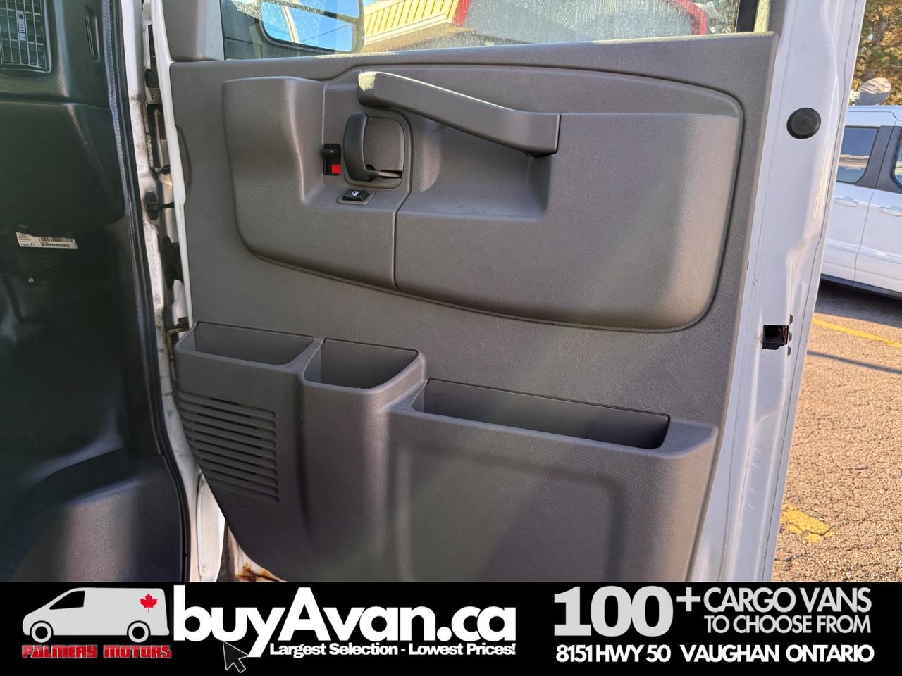 2016 GMC Savana Cargo Van 2500 Extended V8 Racks + Divider CERTIFIED Photo