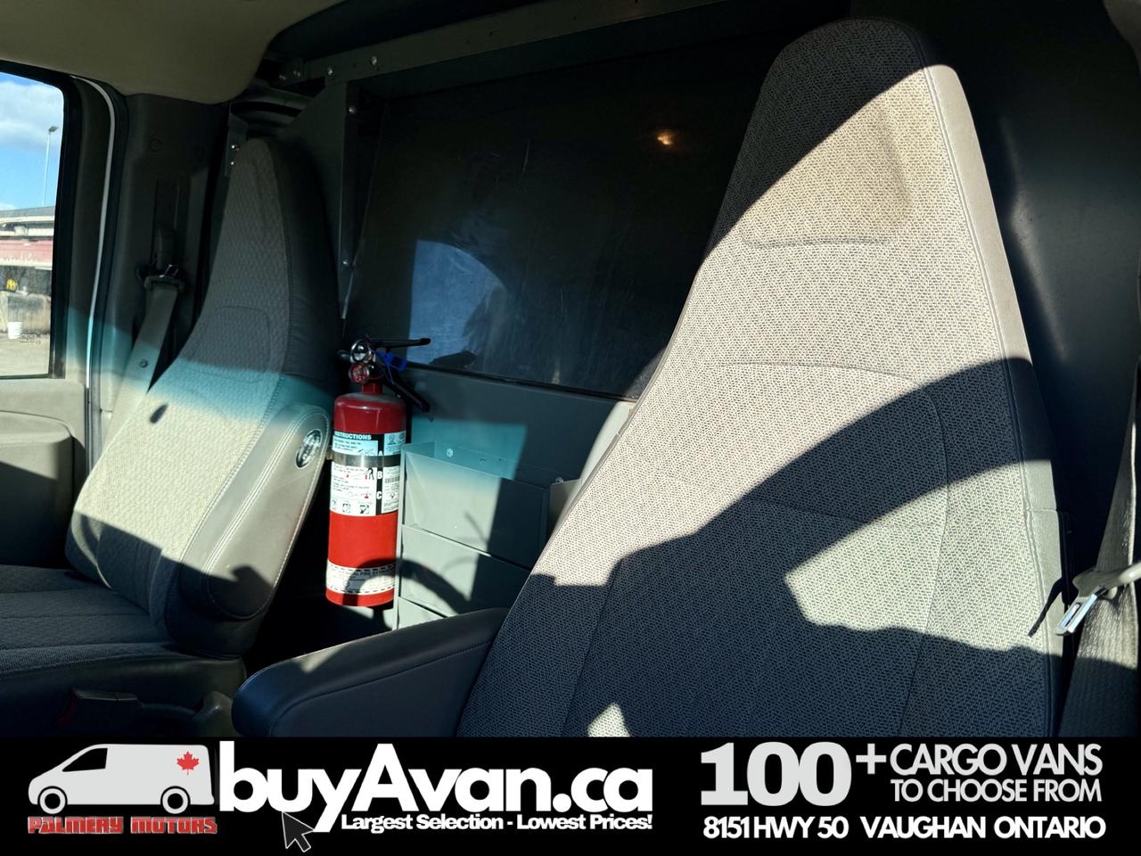 2016 GMC Savana Cargo Van 2500 Extended V8 Racks + Divider CERTIFIED Photo