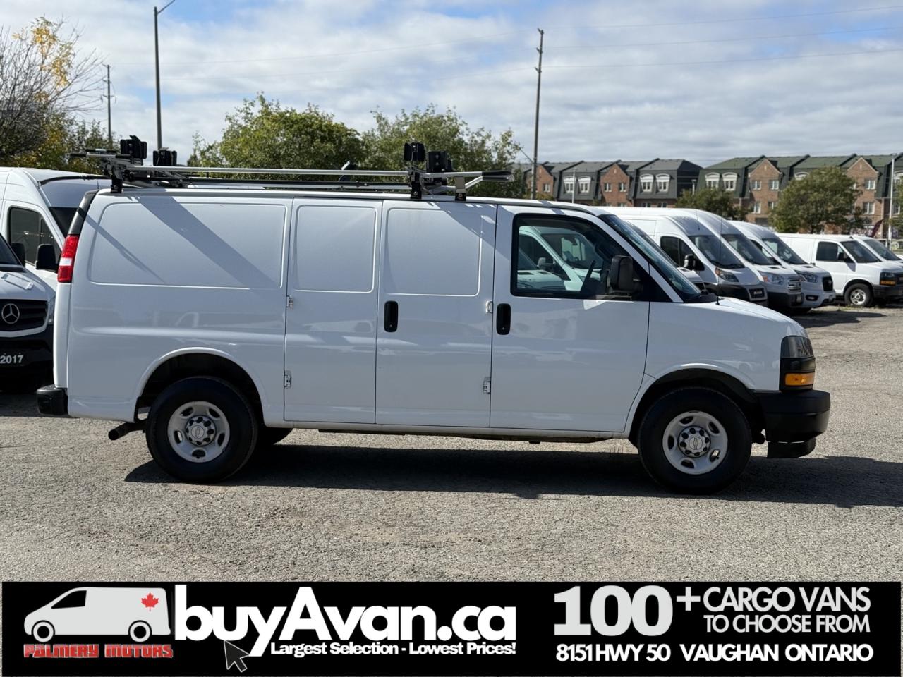 2020 GMC Savana Cargo Van 2500 + Racks Shelves Divider Photo