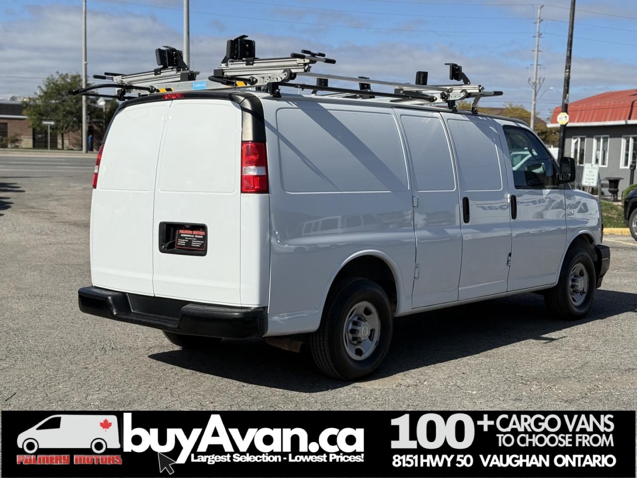 2020 GMC Savana Cargo Van 2500 + Racks Shelves Divider Photo