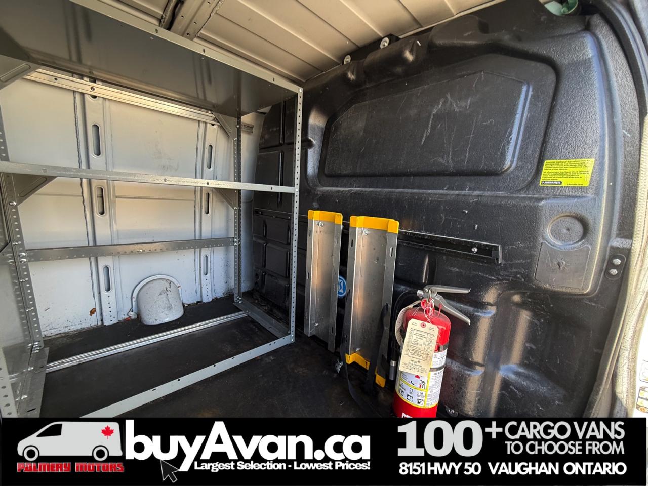 2020 GMC Savana Cargo Van 2500 + Racks Shelves Divider Photo