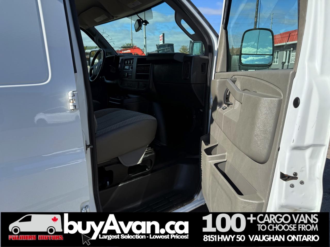 2020 GMC Savana Cargo Van 2500 + Racks Shelves Divider Photo