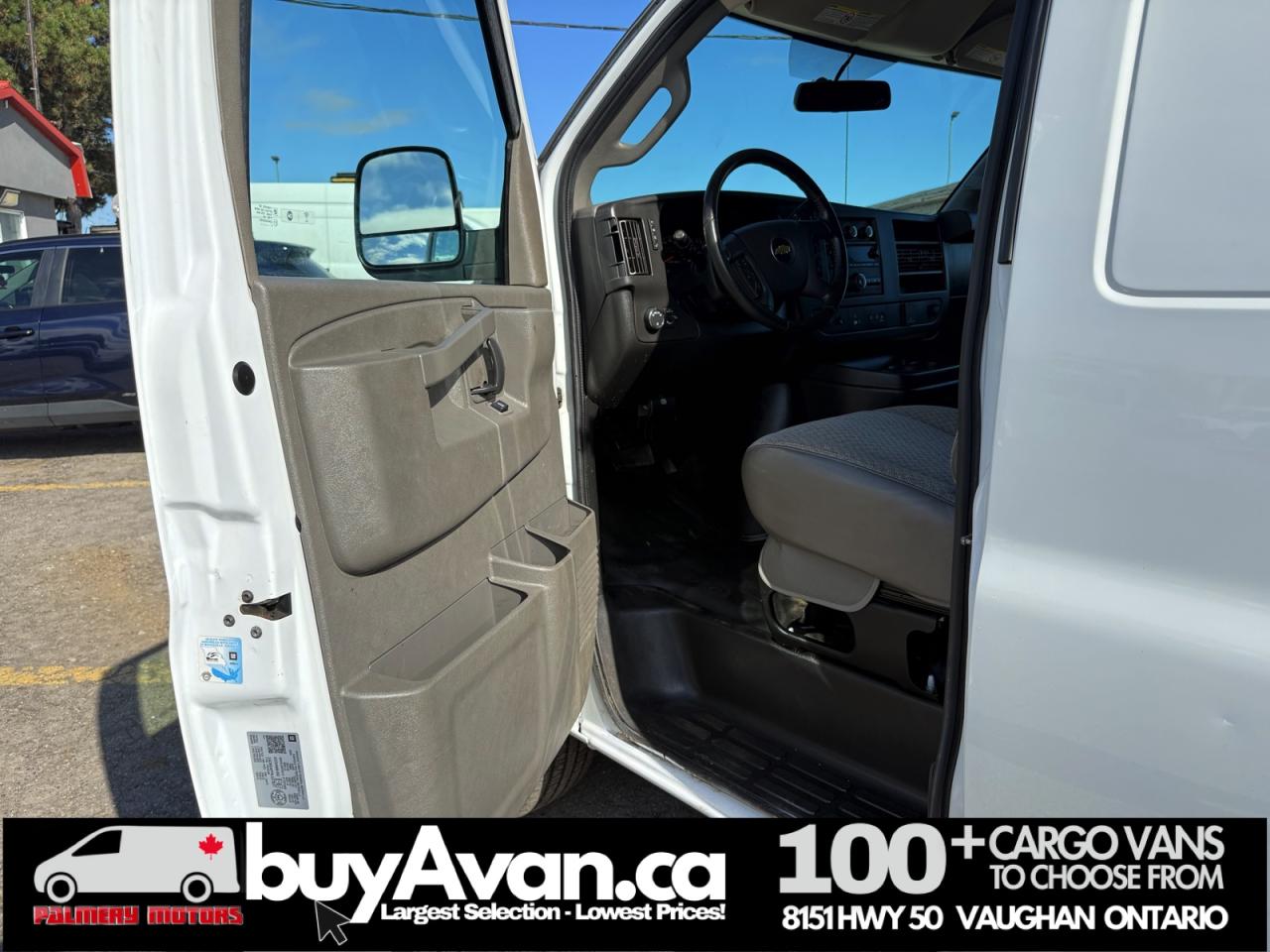 2020 GMC Savana Cargo Van 2500 + Racks Shelves Divider Photo
