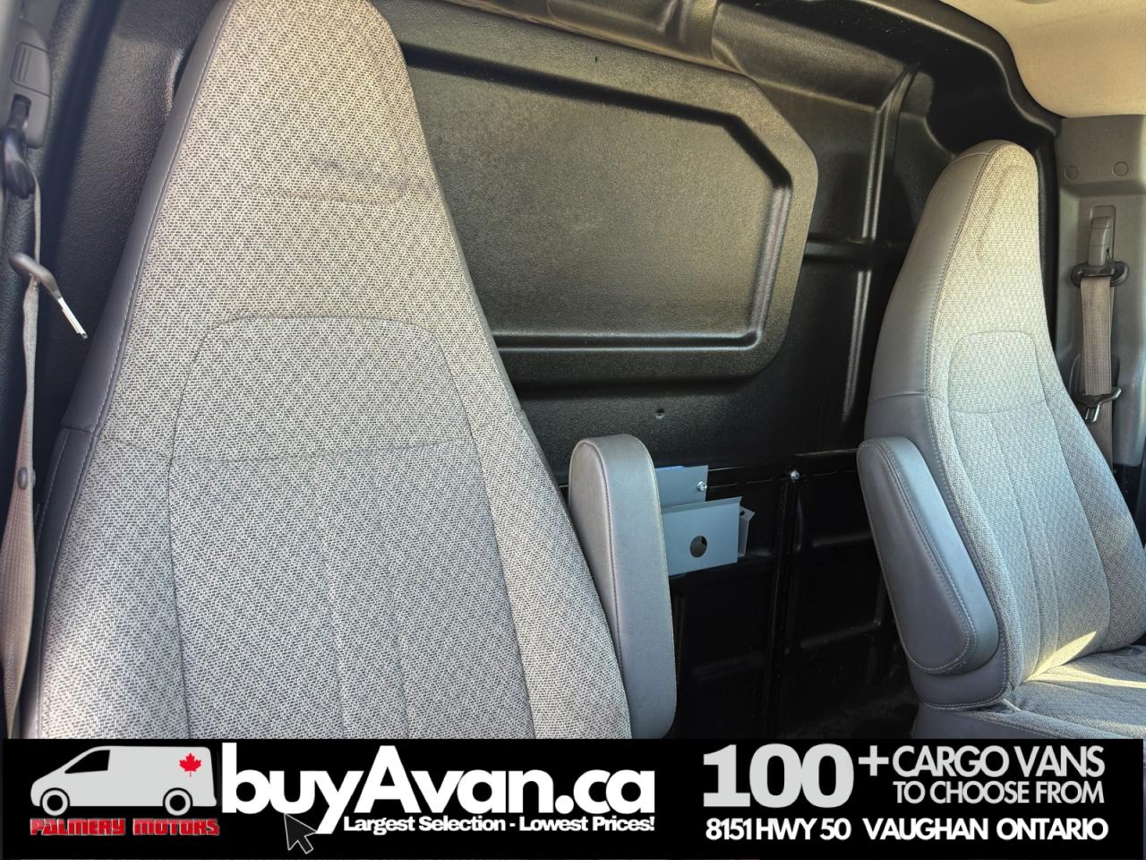 2020 GMC Savana Cargo Van 2500 + Racks Shelves Divider Photo