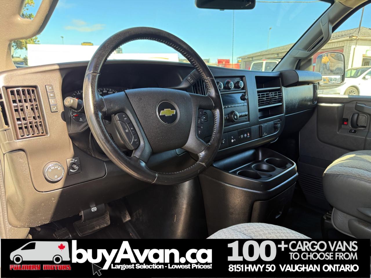 2020 GMC Savana Cargo Van 2500 + Racks Shelves Divider Photo