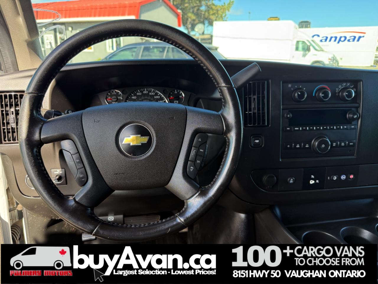 2020 GMC Savana Cargo Van 2500 + Racks Shelves Divider Photo