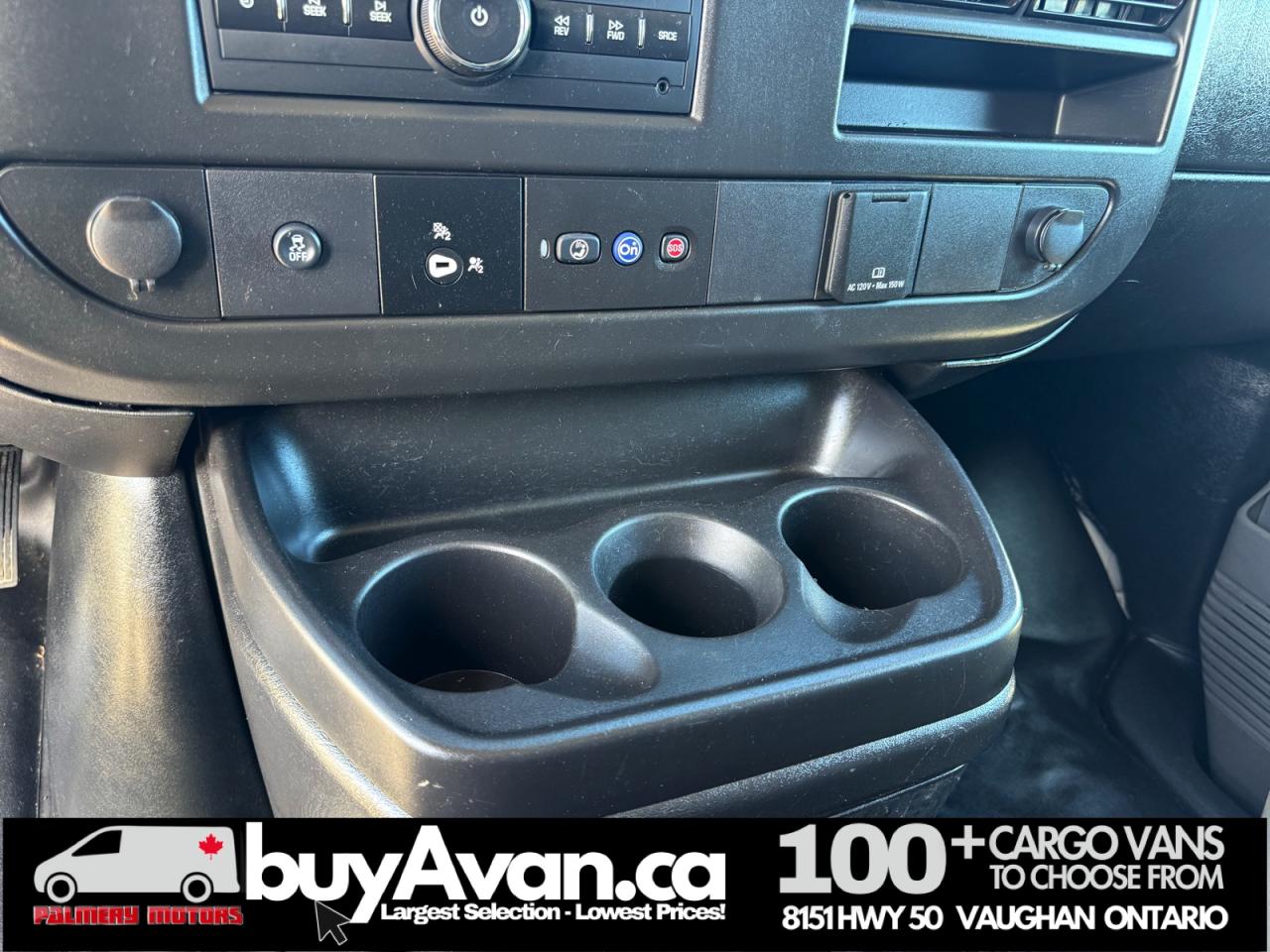 2020 GMC Savana Cargo Van 2500 + Racks Shelves Divider Photo