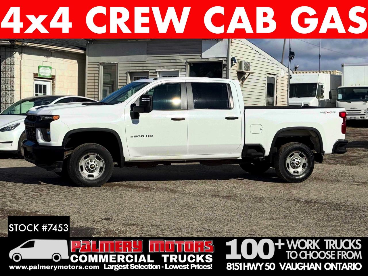 2021 GMC Sierra 2500 2500HD Crew Cab 4x4 V8 Gas Photo0