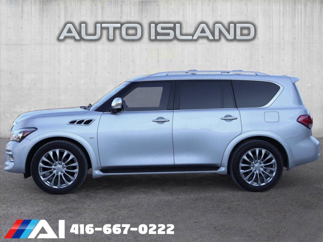 2015 Infiniti QX80 4WD 7-Passenger Photo3