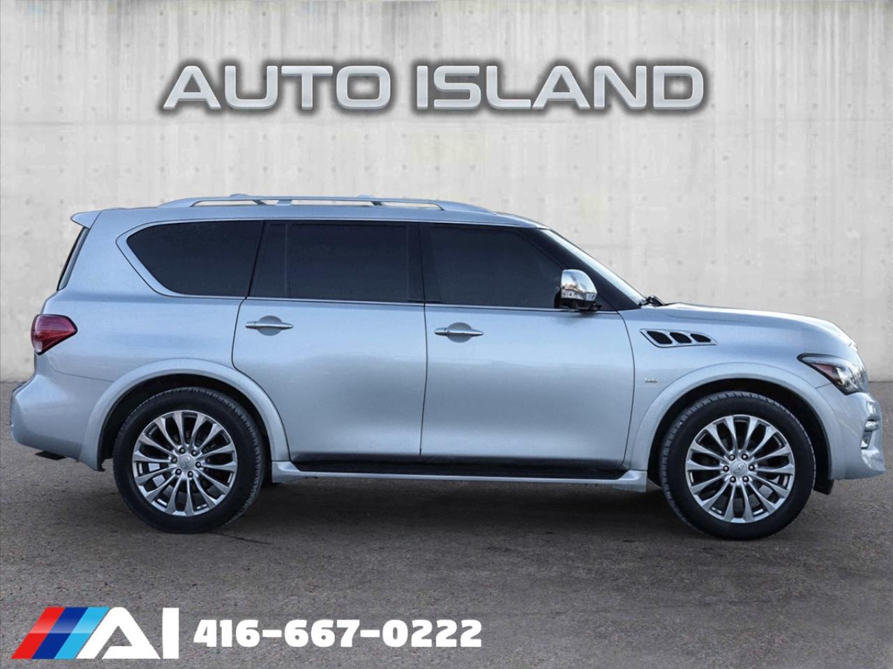 2015 Infiniti QX80 4WD 7-Passenger Photo