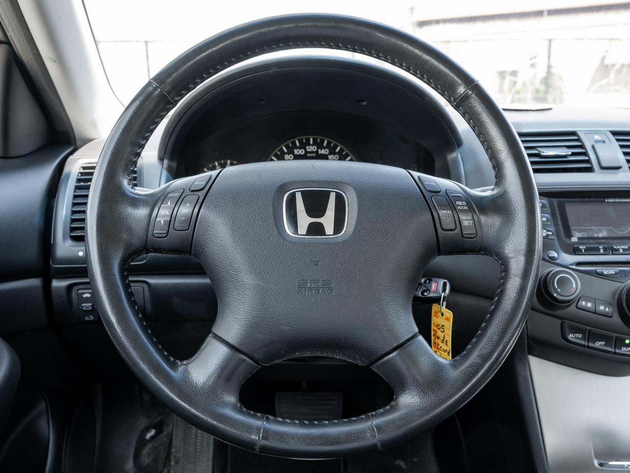 2005 Honda Accord EX-L V6 -Dealer Serviced-Leather-Sunroof-Heated Se Photo