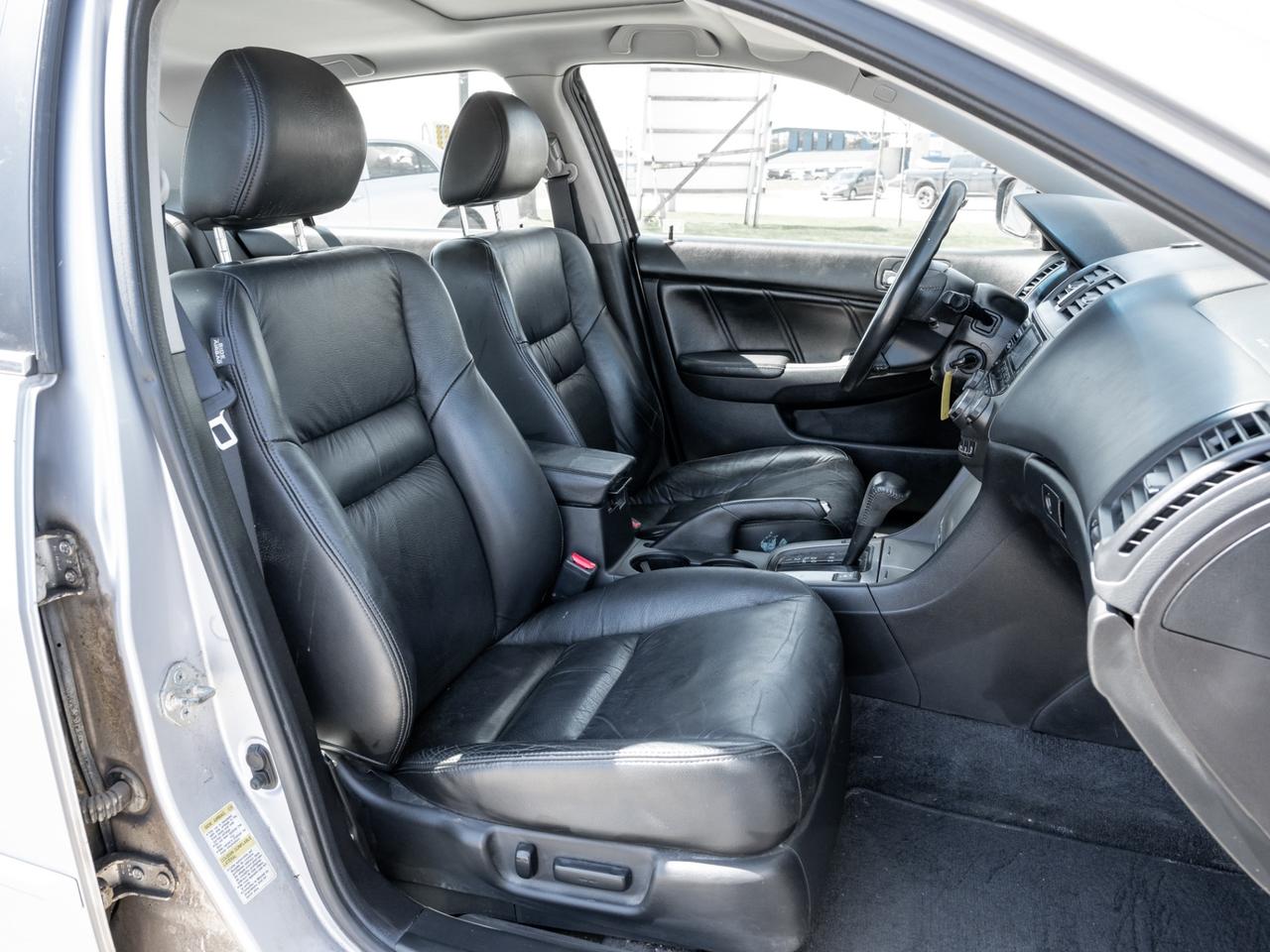 2005 Honda Accord EX-L V6 -Dealer Serviced-Leather-Sunroof-Heated Se Photo