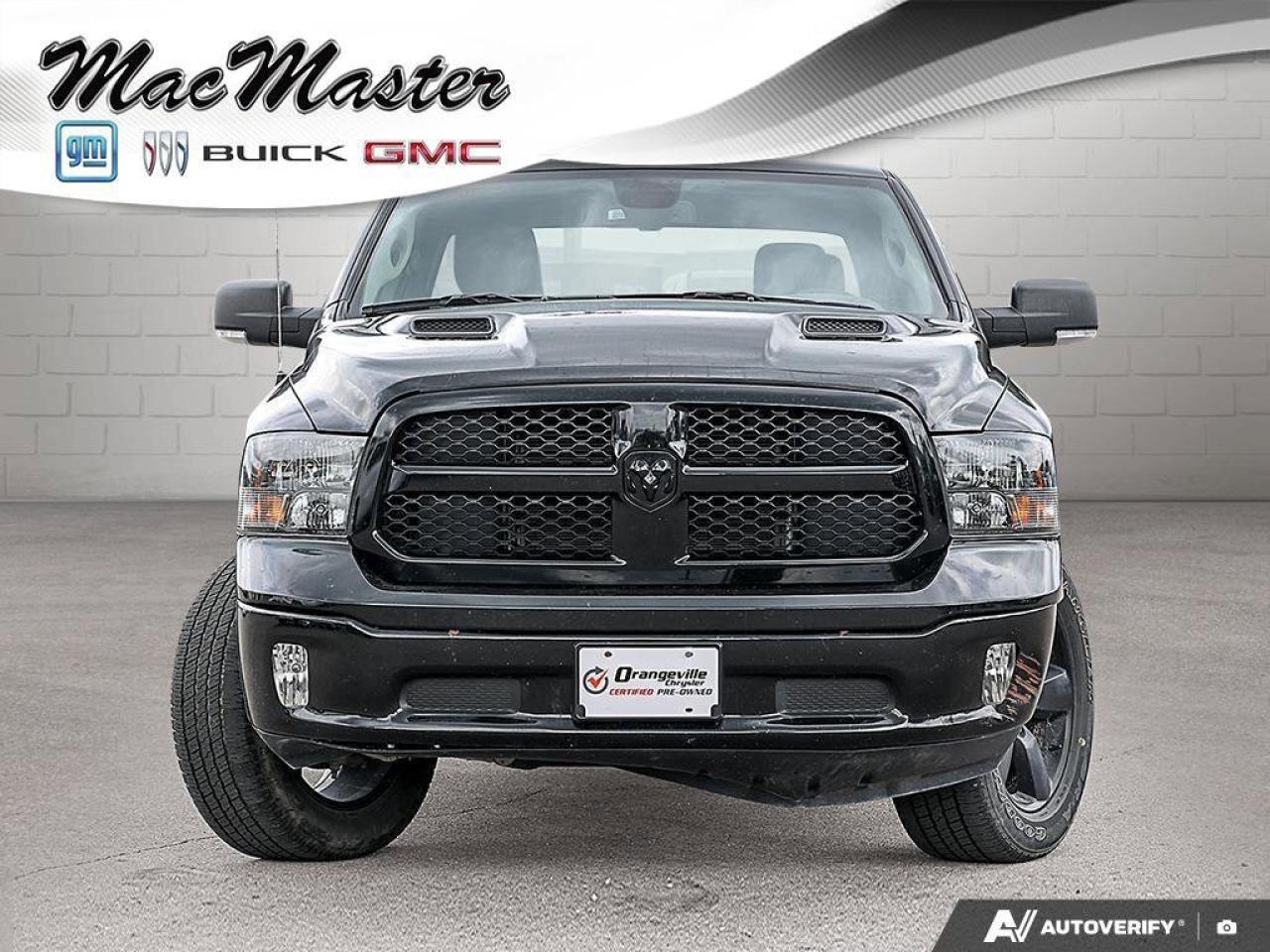 2022 RAM 1500 Classic SLTSLT BLACK, CREW, 4X4, HEMI, HEATED CLOTH, 1-OWN Photo