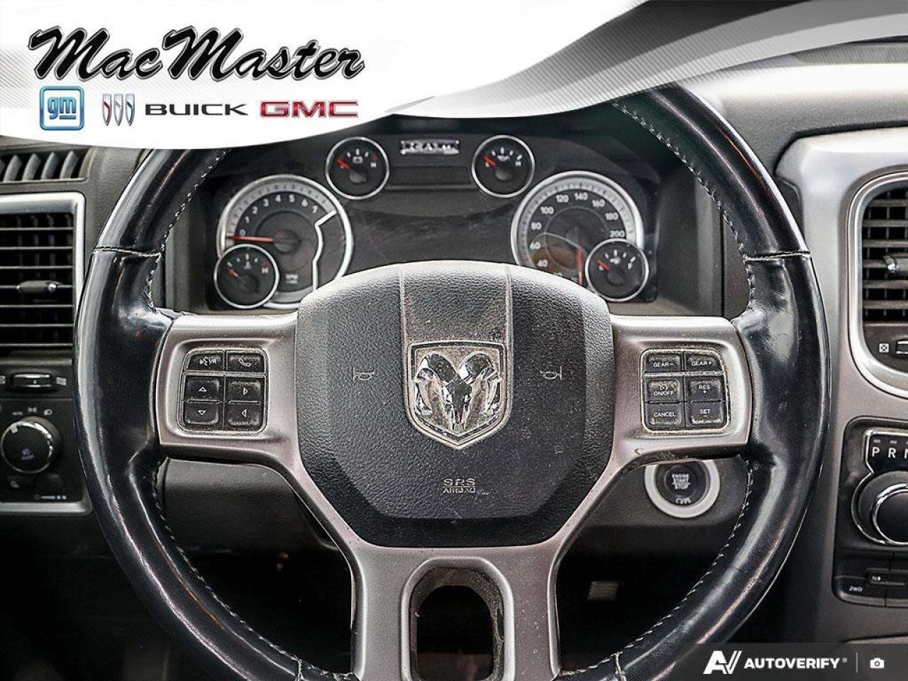 2022 RAM 1500 Classic SLTSLT BLACK, CREW, 4X4, HEMI, HEATED CLOTH, 1-OWN Photo