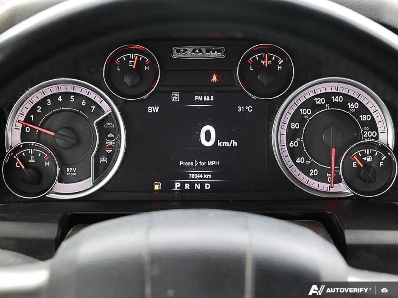 2022 RAM 1500 Classic SLTSLT BLACK, CREW, 4X4, HEMI, HEATED CLOTH, 1-OWN Photo