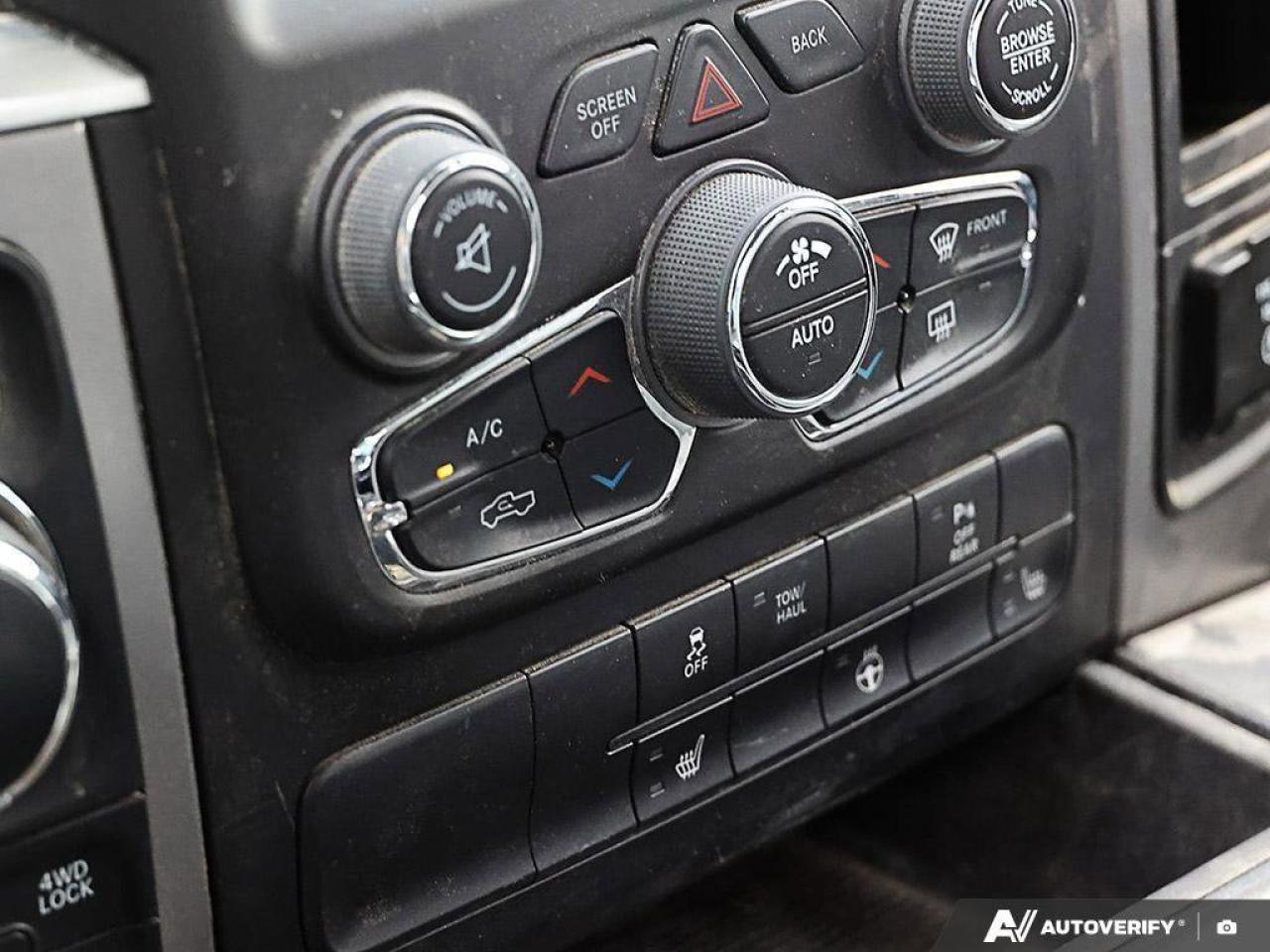 2022 RAM 1500 Classic SLTSLT BLACK, CREW, 4X4, HEMI, HEATED CLOTH, 1-OWN Photo