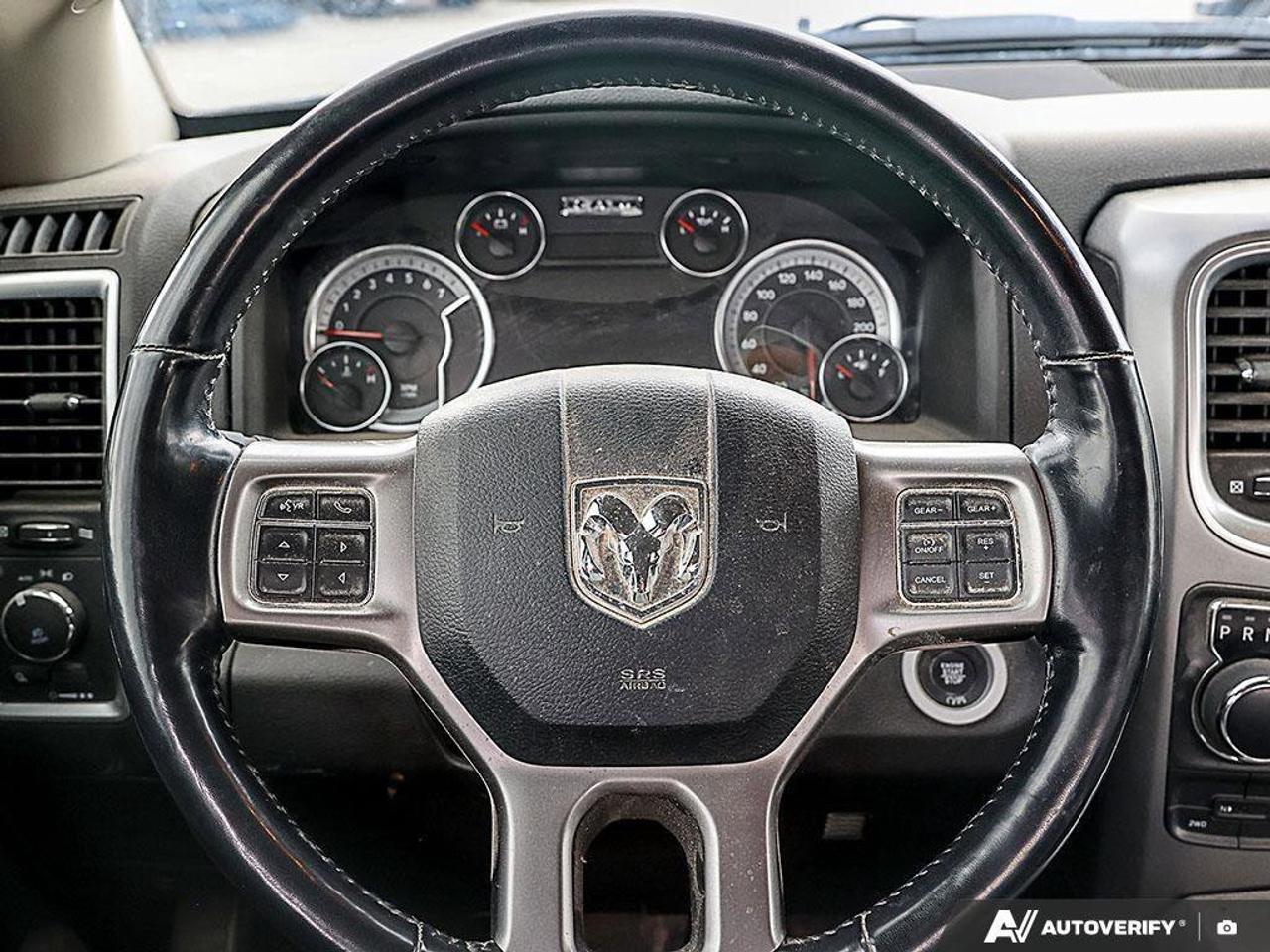 2022 RAM 1500 Classic SLTSLT BLACK, CREW, 4X4, HEMI, HEATED CLOTH, 1-OWN Photo