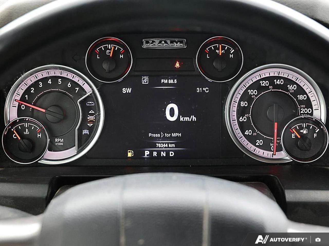 2022 RAM 1500 Classic SLTSLT BLACK, CREW, 4X4, HEMI, HEATED CLOTH, 1-OWN Photo