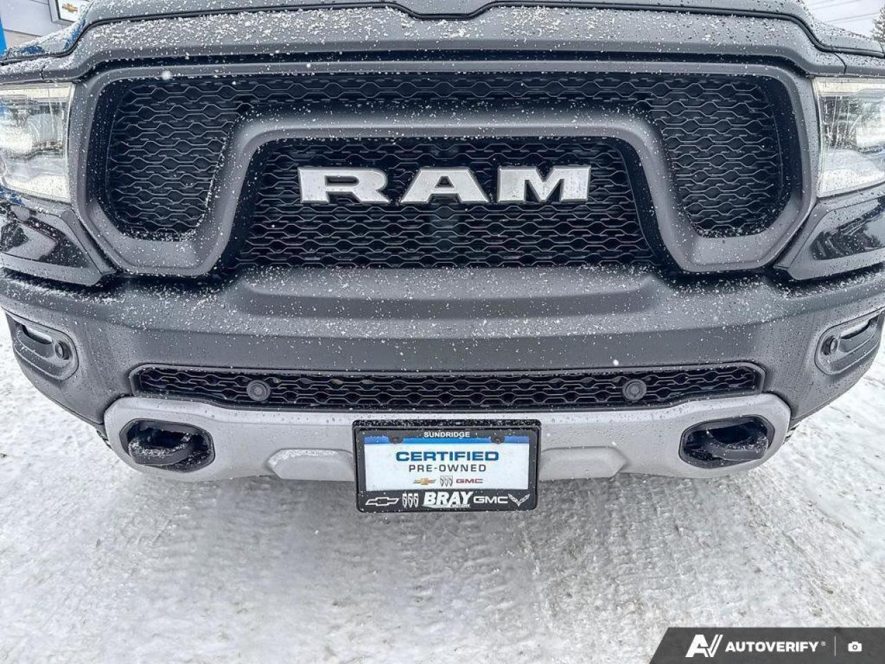 2019 RAM 1500 Rebel SPRAY IN BEDLINER   TONNEAU COVER   RUNNING Photo