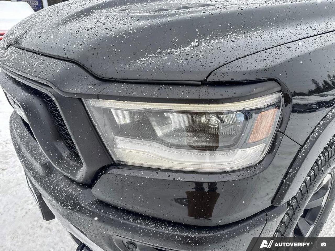 2019 RAM 1500 Rebel SPRAY IN BEDLINER   TONNEAU COVER   RUNNING Photo