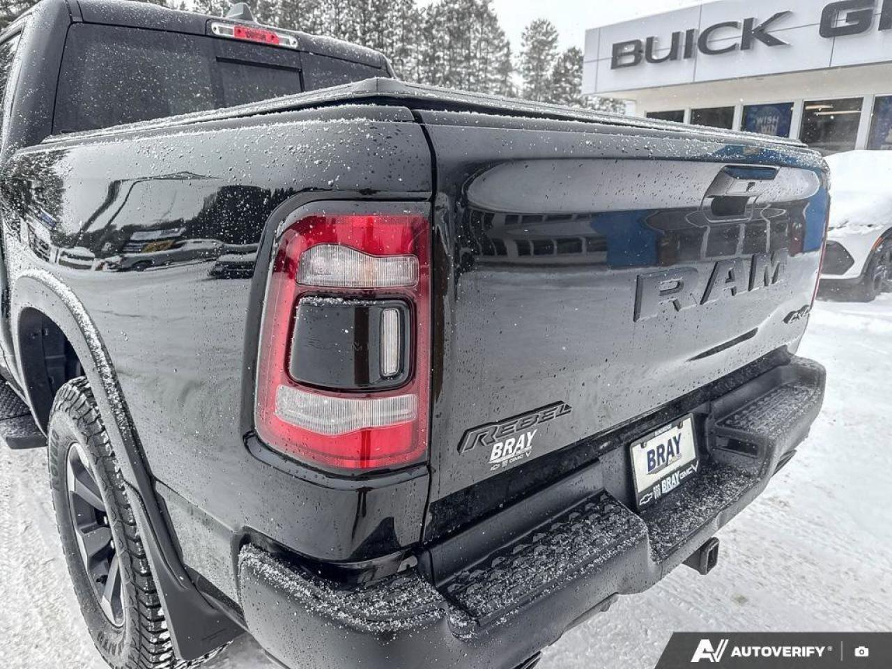 2019 RAM 1500 Rebel SPRAY IN BEDLINER   TONNEAU COVER   RUNNING Photo