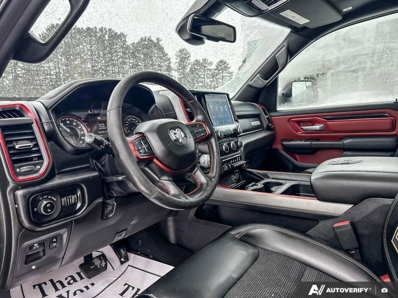 2019 RAM 1500 Rebel SPRAY IN BEDLINER   TONNEAU COVER   RUNNING Photo