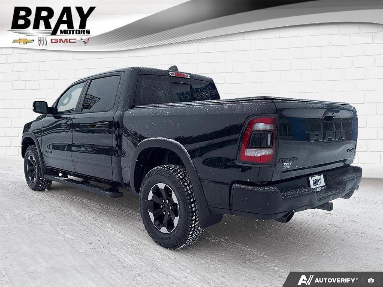 2019 RAM 1500 Rebel   SPRAY IN BEDLINER, TONNEAU COVER, RUNNING Photo