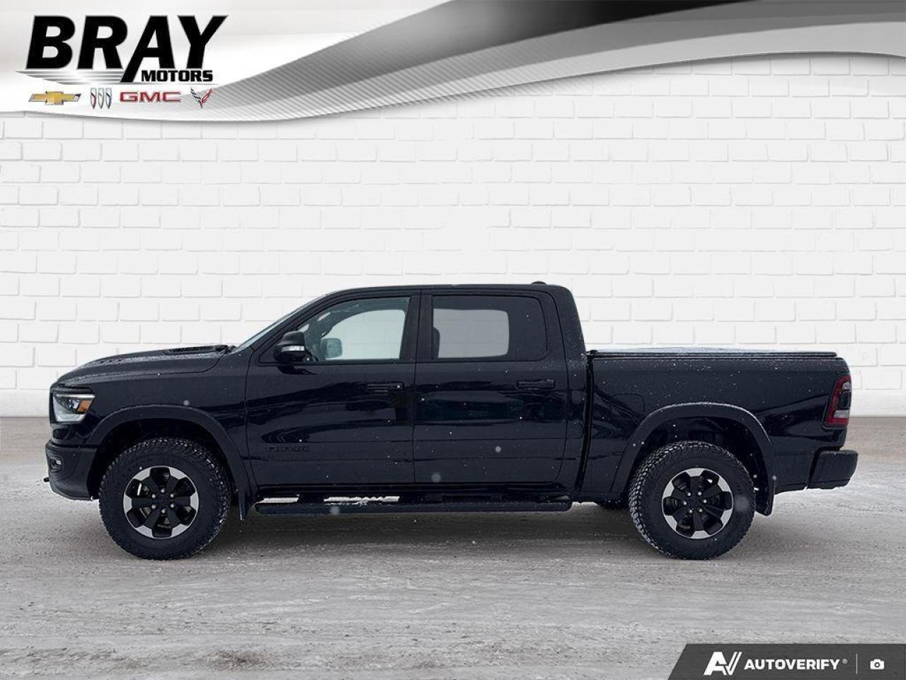 2019 RAM 1500 Rebel   SPRAY IN BEDLINER, TONNEAU COVER, RUNNING Photo