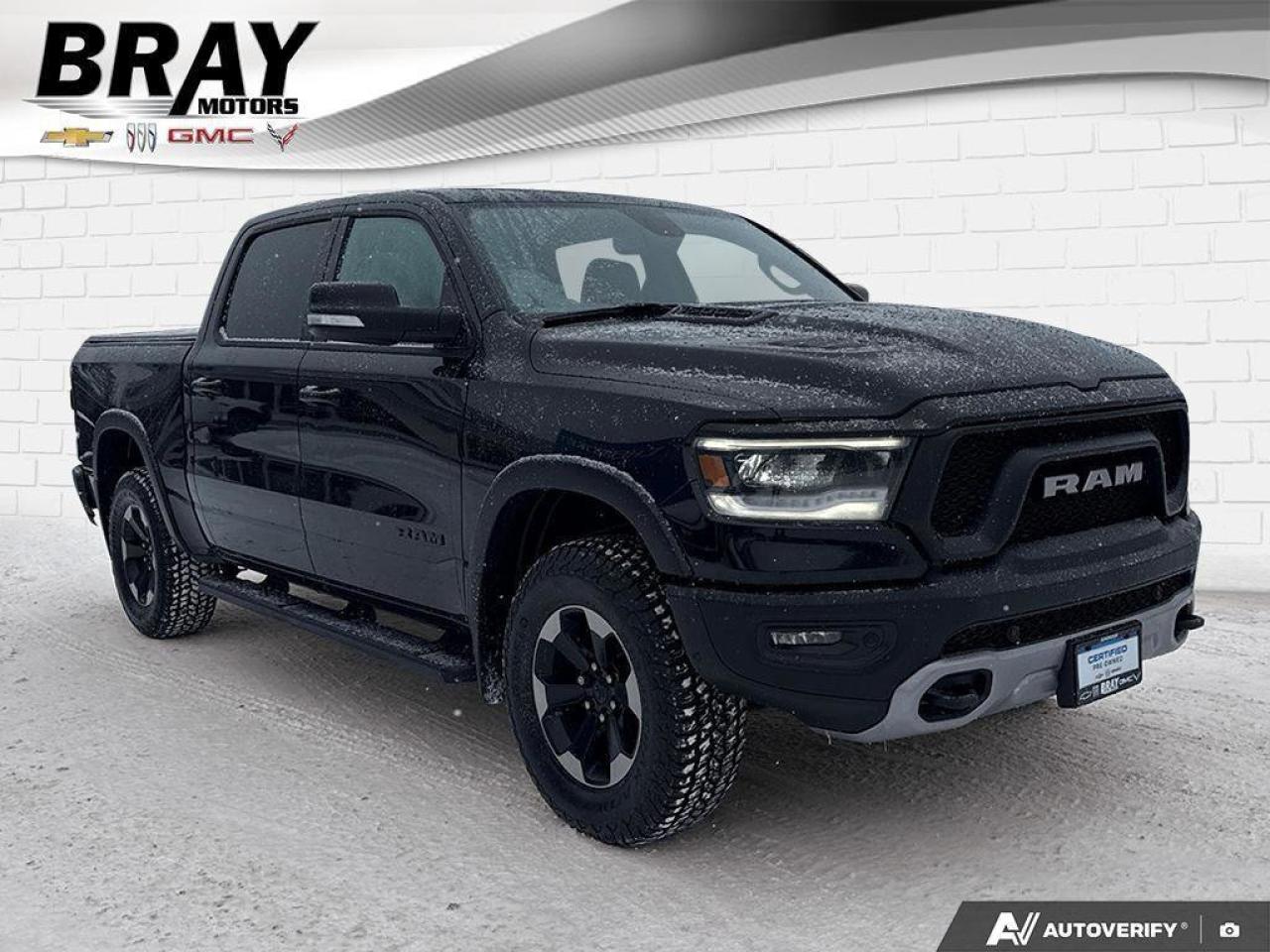 2019 RAM 1500 Rebel   SPRAY IN BEDLINER, TONNEAU COVER, RUNNING Photo