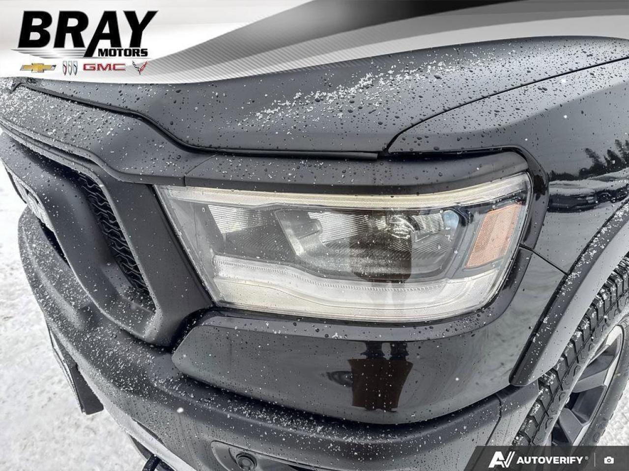 2019 RAM 1500 Rebel   SPRAY IN BEDLINER, TONNEAU COVER, RUNNING Photo