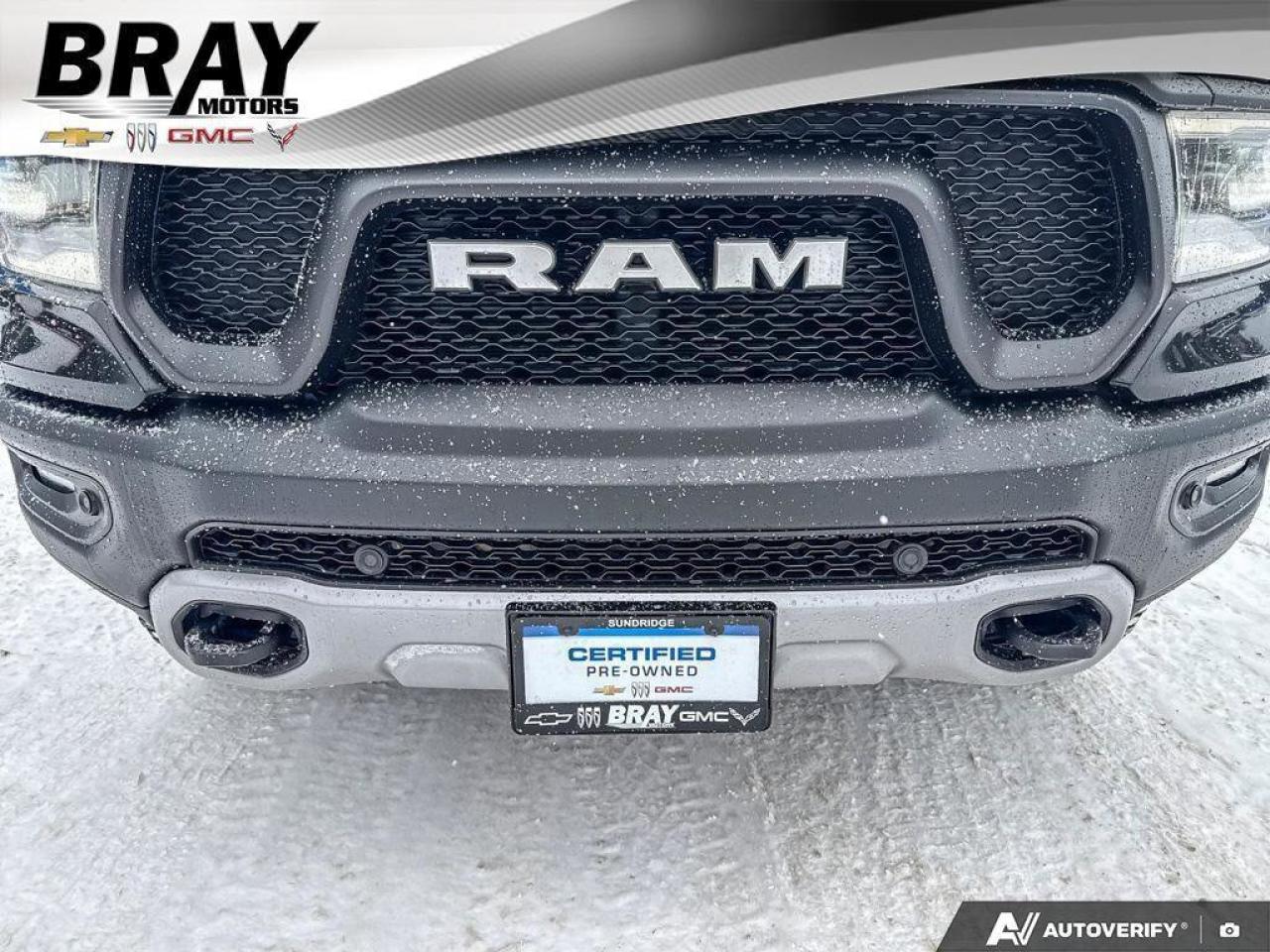 2019 RAM 1500 Rebel   SPRAY IN BEDLINER, TONNEAU COVER, RUNNING Photo