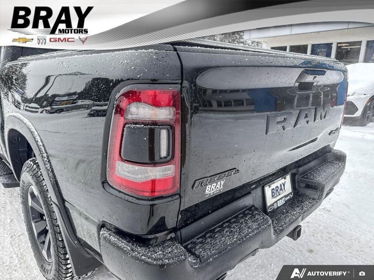 2019 RAM 1500 Rebel   SPRAY IN BEDLINER, TONNEAU COVER, RUNNING Photo