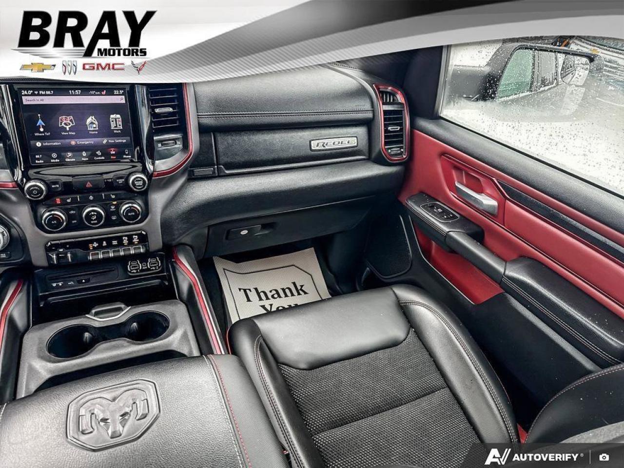 2019 RAM 1500 Rebel   SPRAY IN BEDLINER, TONNEAU COVER, RUNNING Photo