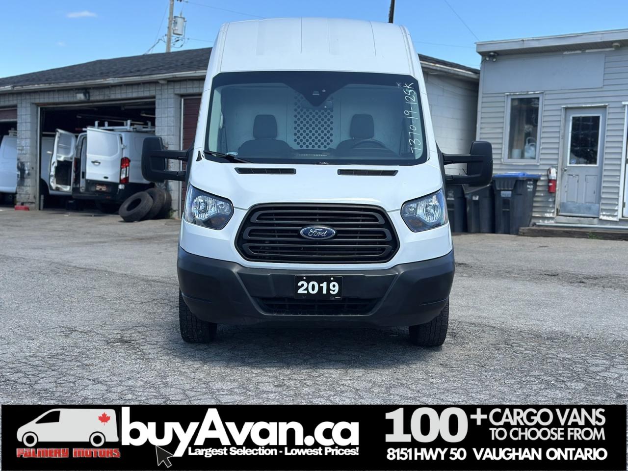 2019 Ford Transit Cargo Van T-250 148" EL High Roof + Divider Shelves Photo