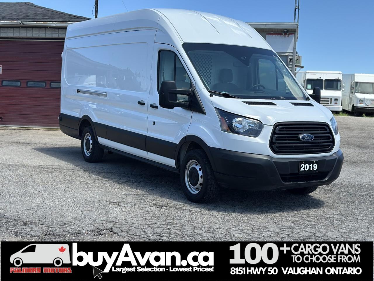 2019 Ford Transit Cargo Van T-250 148" EL High Roof + Divider Shelves Photo